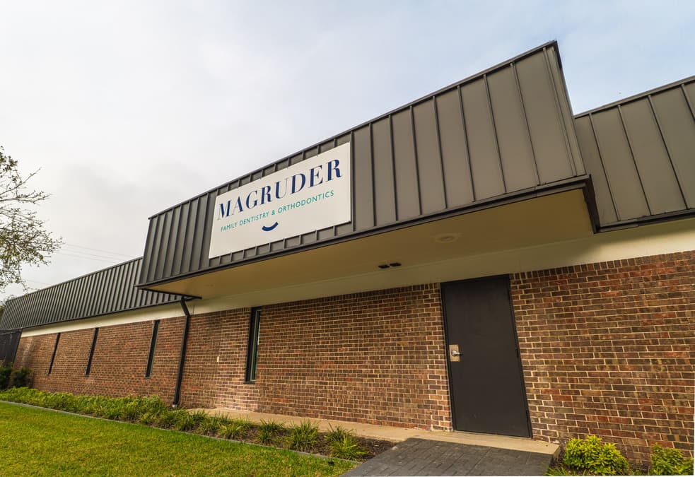 Magruder Family Dentistry & Orthodontics signage
